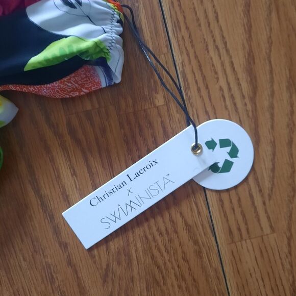 CHRISTIAN LACROIX X SWIMINISTA Cheer Swim Top FEMININE - Picture 3 of 10